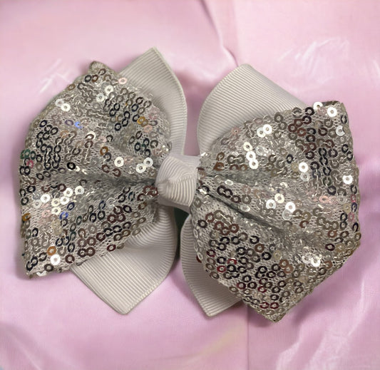 Large Sequin Bows - Solid