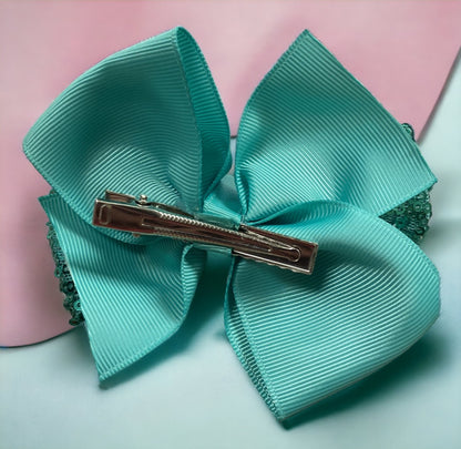 Large Sequin Bows - Solid