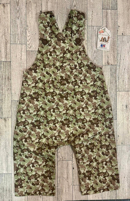 Overalls - Camo - 9-12M