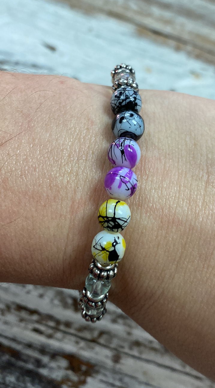 Pride Stretch Bracelet - Nonbinary