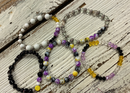 Pride Stretch Bracelet - Nonbinary