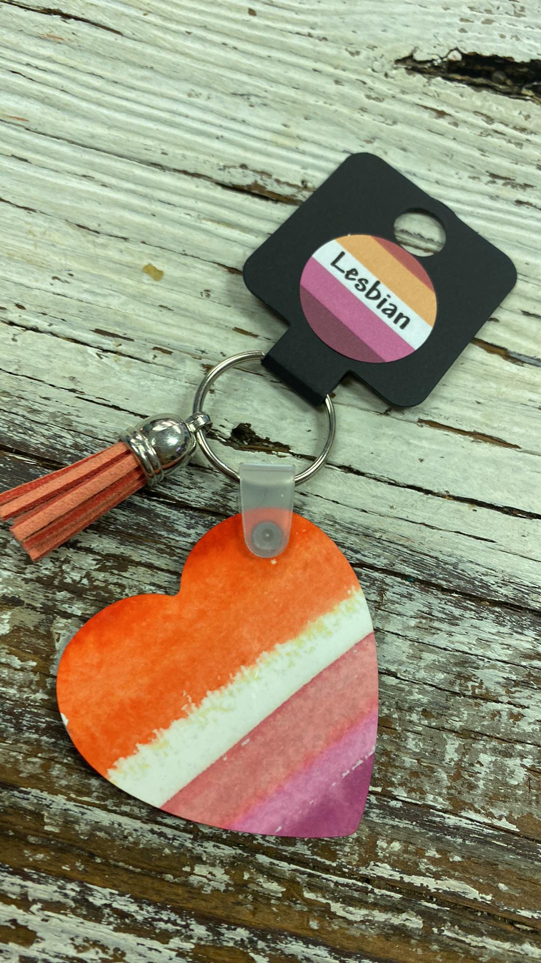 Pride Sublimated Keychain