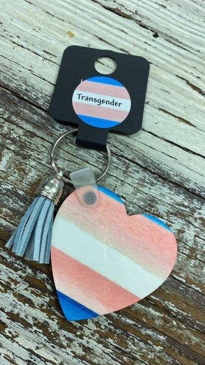 Pride Sublimated Keychain
