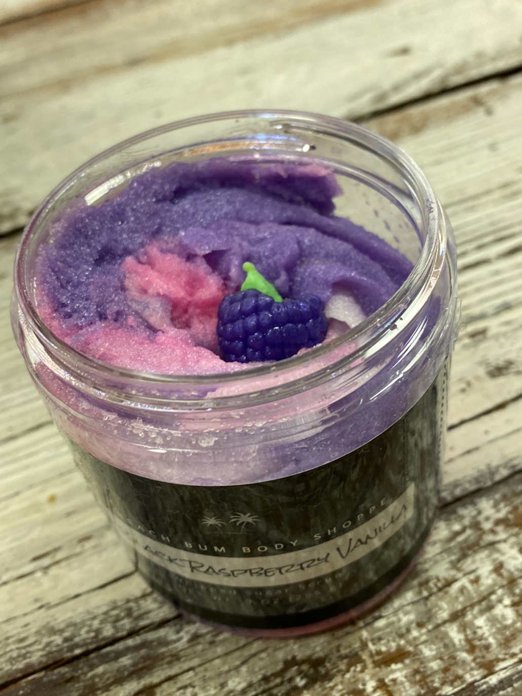 Whipped Sugar Scrub - Black Rasp Vanilla