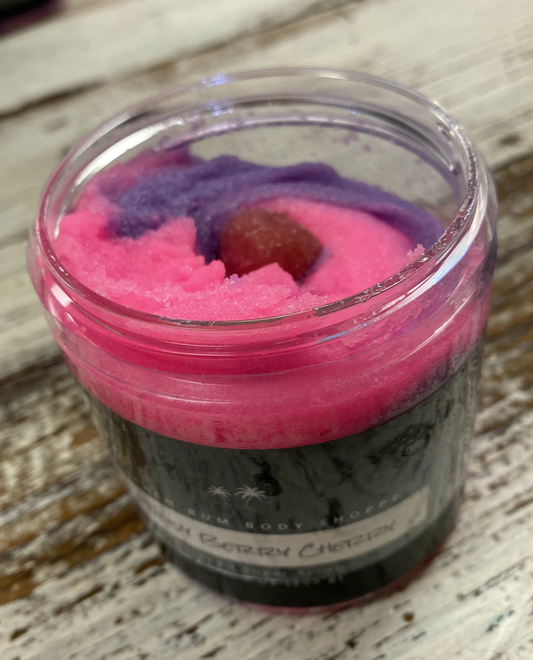 Whipped Sugar Scrub - Tispy Berry Cherry