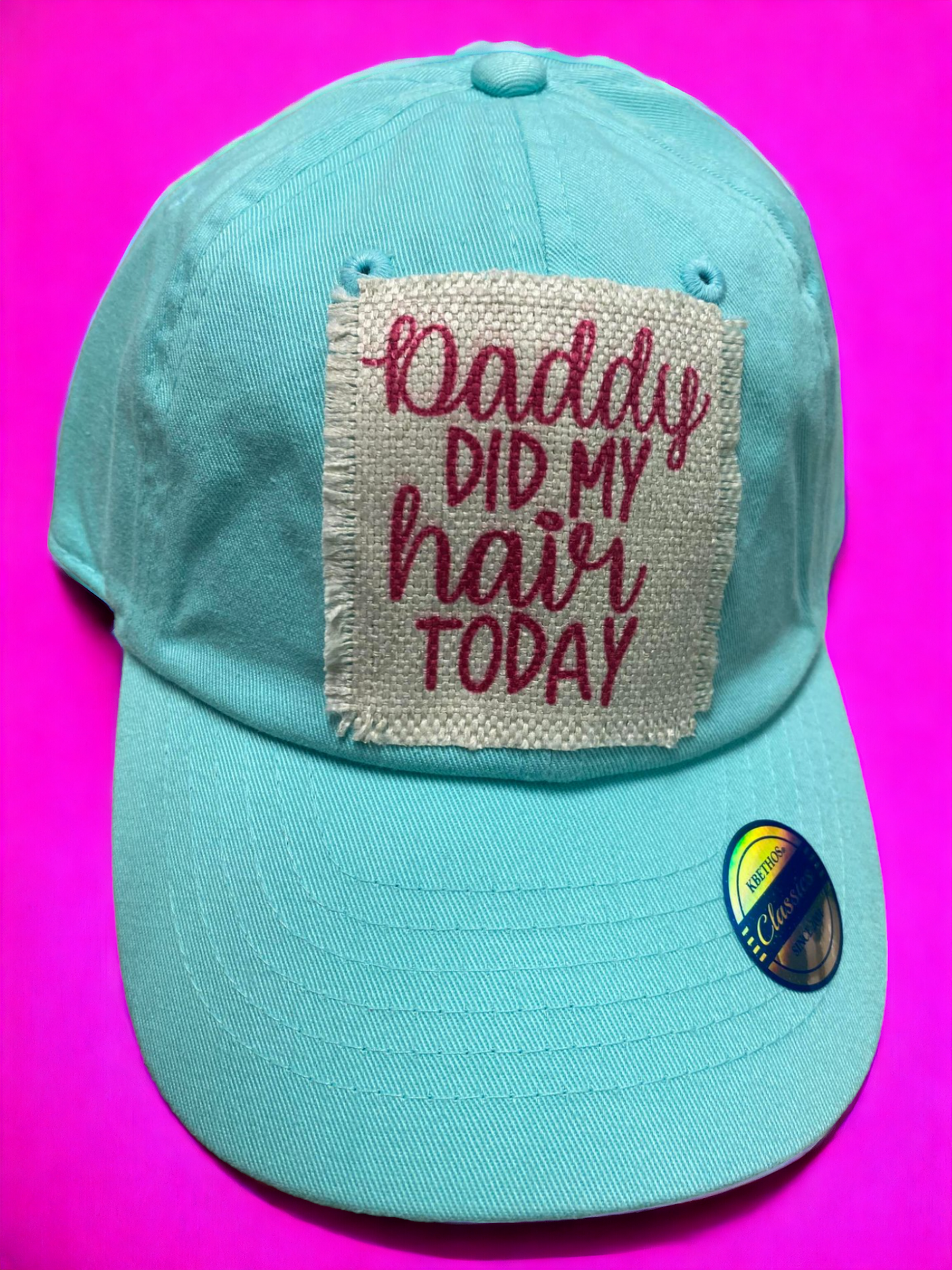 Kids Patch Cap - Daddy Did Hair Today