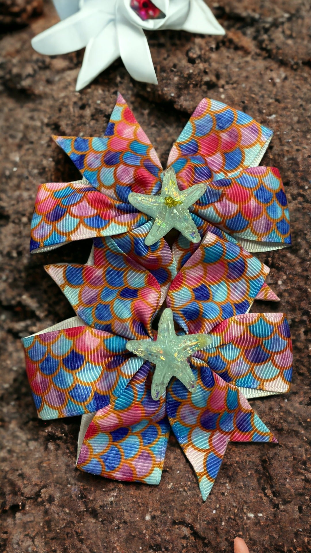 Charm Ribbon Piggies - Sea Life