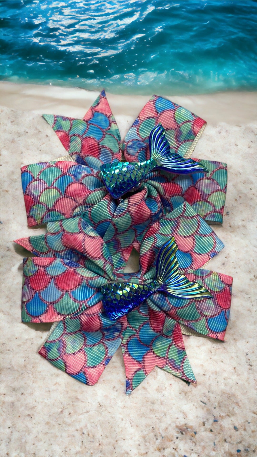 Charm Ribbon Piggies - Sea Life