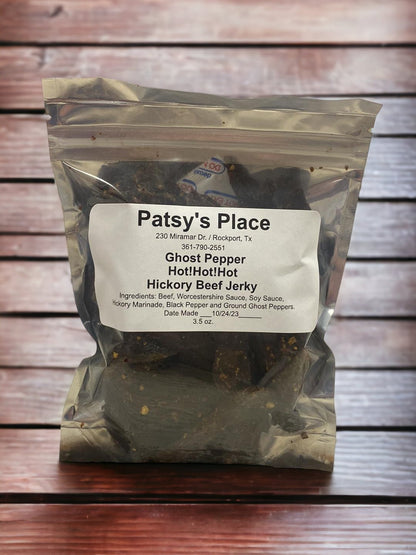 Hickory Beef Jerky - Ghost Pepper