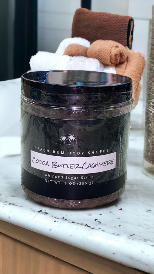 Whipped Sugar Scrub - Cocoa Butter Cashmere