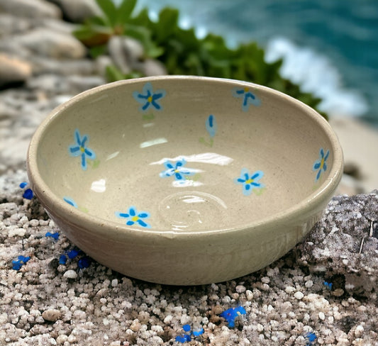 Blue Flower Bowl