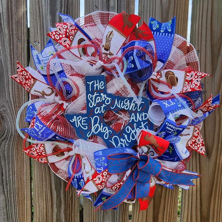 Texas Wreath