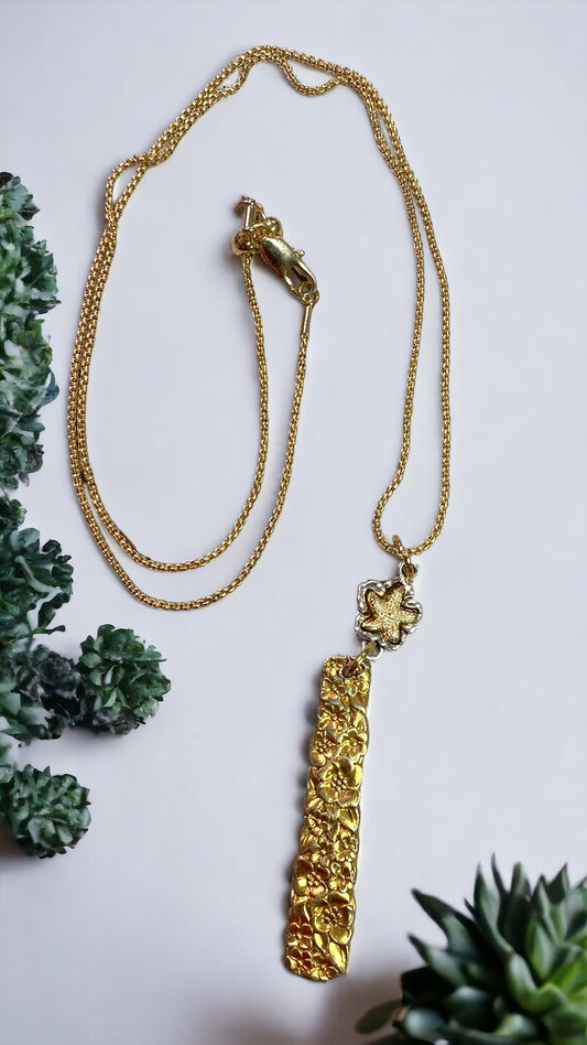 Necklace - Gold Handle