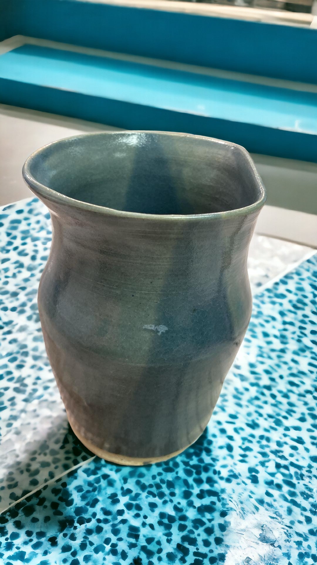 Country Blue Vase