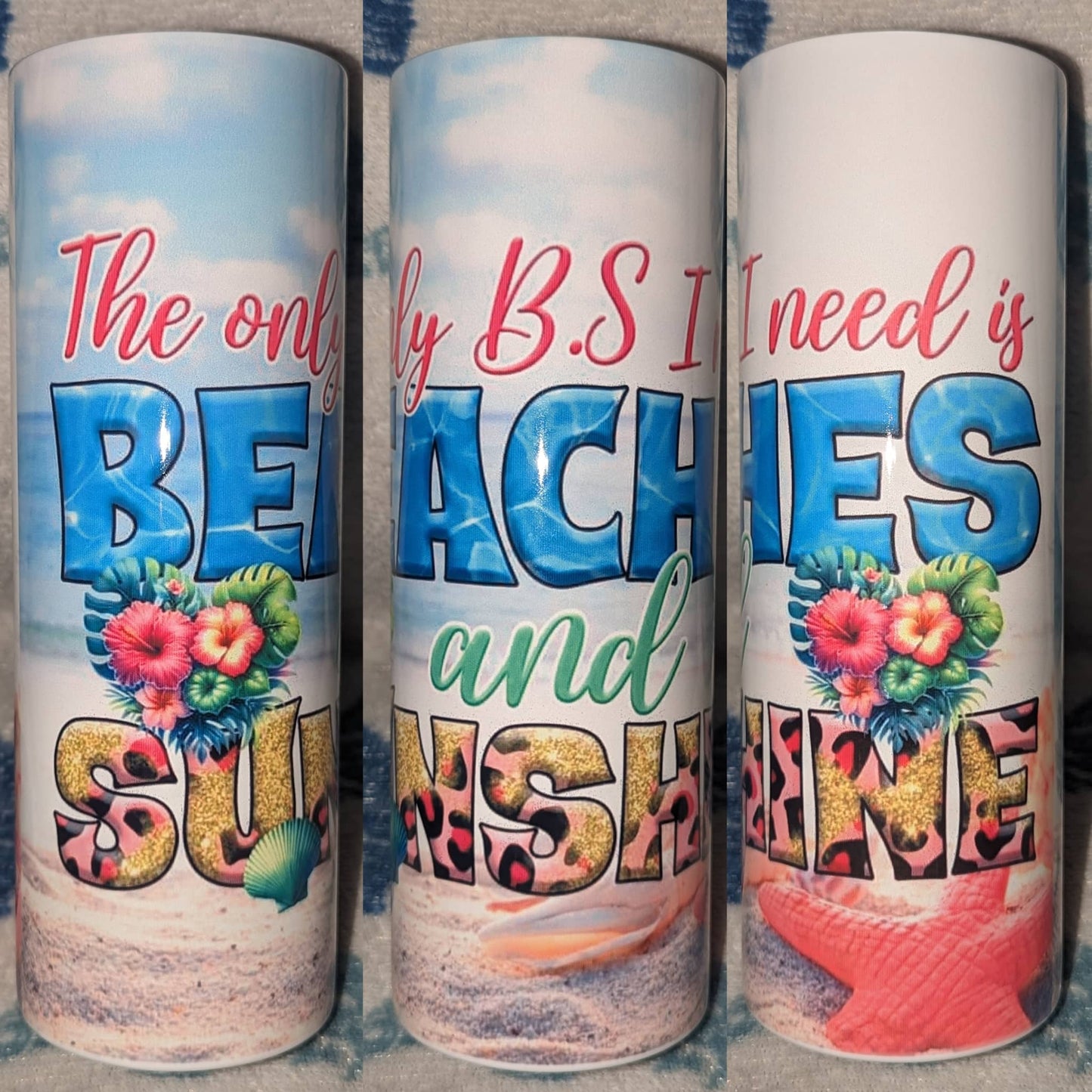 Beaches & Sunshine Tumbler