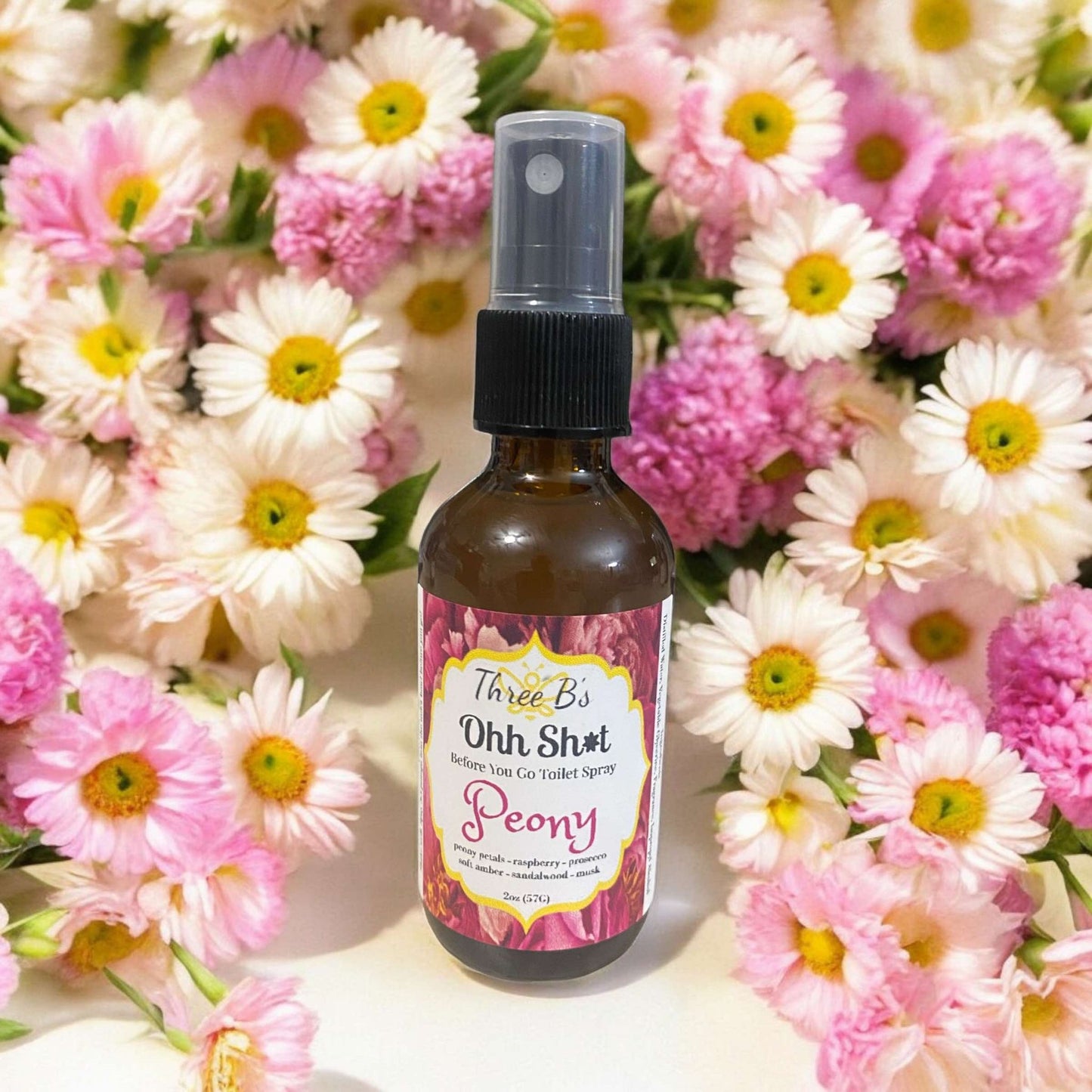 Ohh Sh*t Toilet Spray - Peony