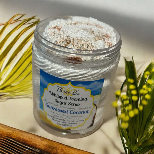 Whipped Foaming Sugar Scrub - Sunkissed Coconut