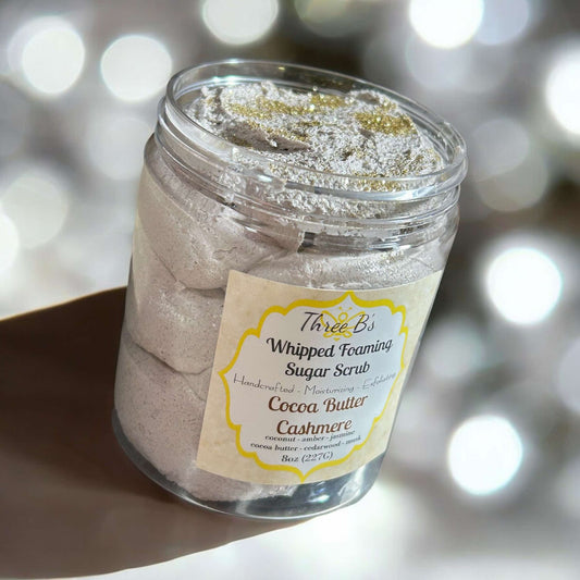 Whipped Foaming Sugar Scrub - Cocoa Butter Cashmere