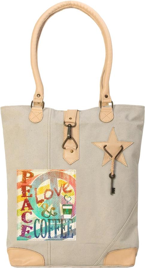 Recycled Tent Canvas Tote