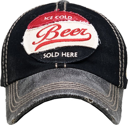 Vintage Ball Cap - Ice Cold Beer