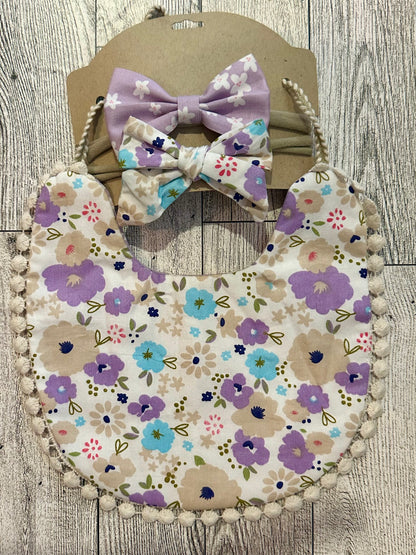 Double sided Bib with Matching Bows