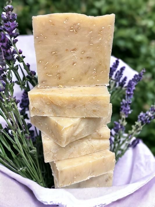 Soap - Lavender & Oatmeal (Goat Milk)