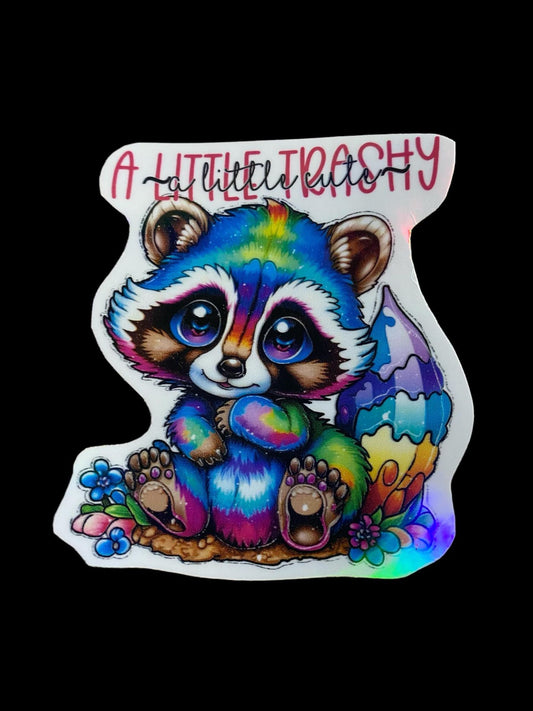 Sticker - Little Trashy, Little Cute